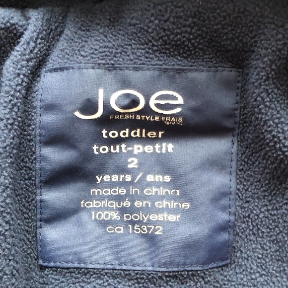 Joe Fresh lined spring jacket size 2T - Picture 2 of 4